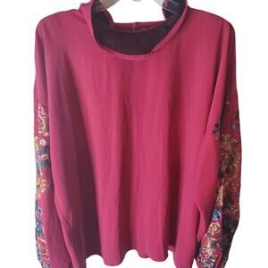 Khaadi Embroidered Womens Blouse, NWT, Medium